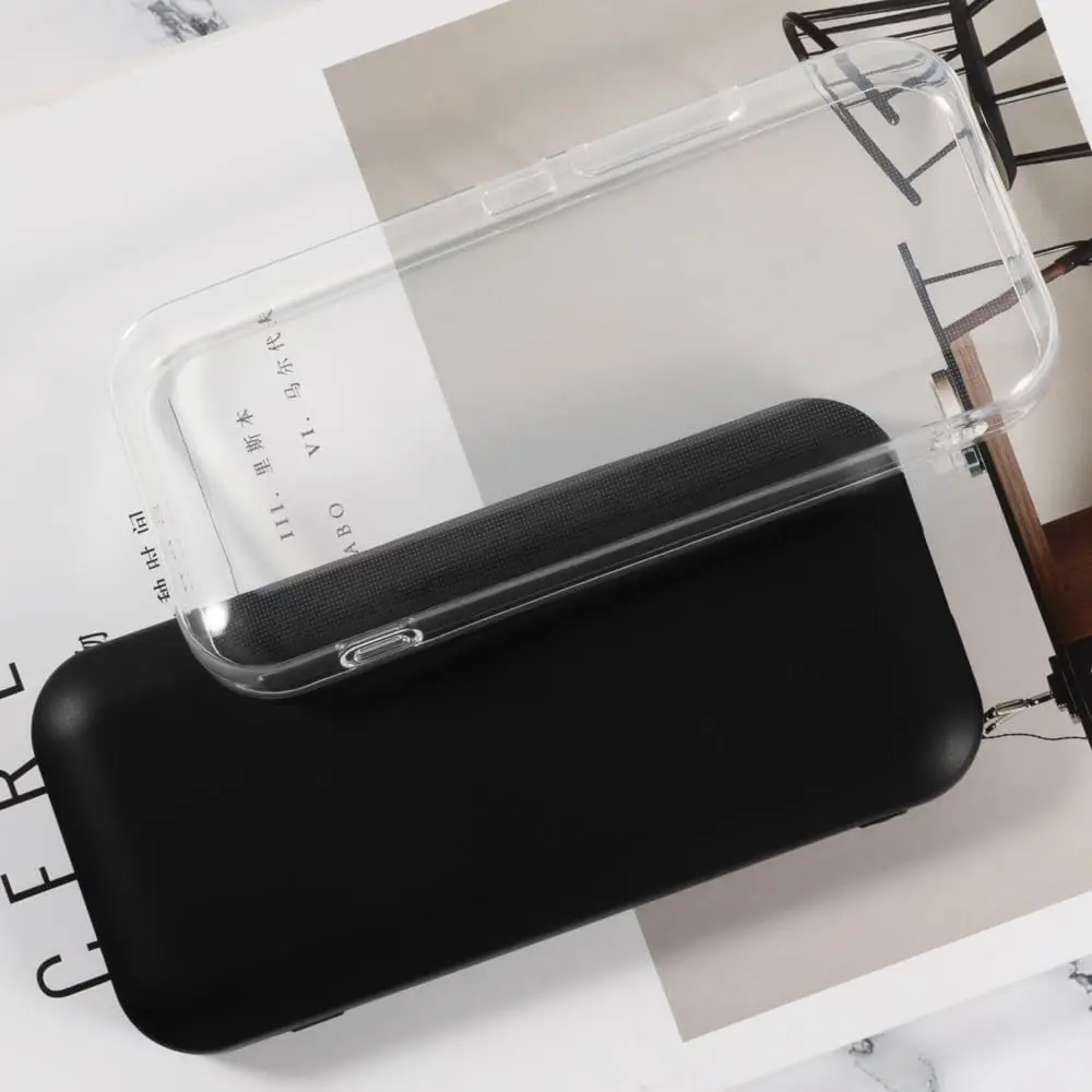 2-IN-1-Hülle + TeHydrogel-Folie, flexibler weicher Displayschutz (KEIN gehärtetes Glas) für ZTE U60 Pro MU5250 5G – Detail 5