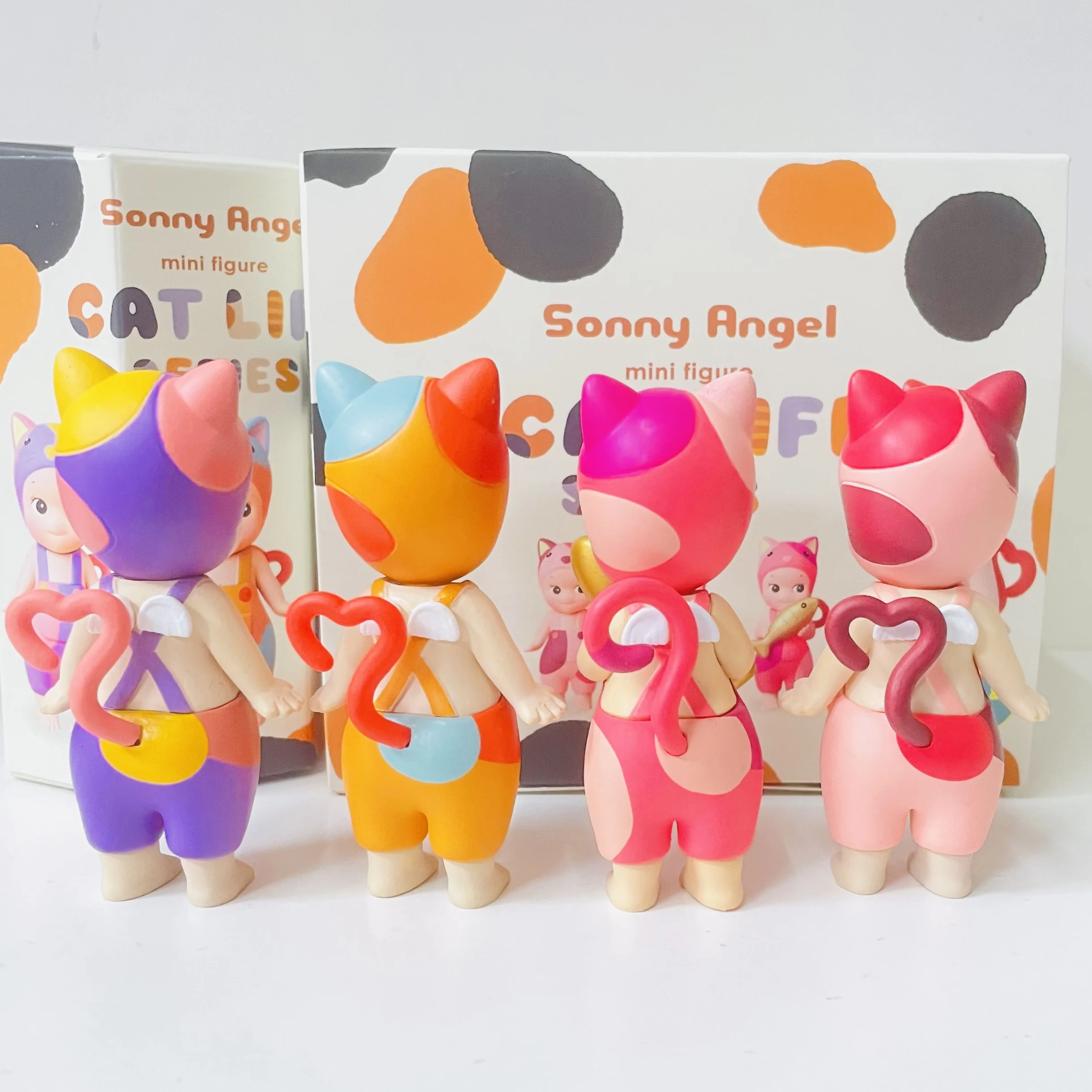 High Quality Sonny Angel Blind Box Cat Life Series Mini Cat Action Figures Toys Ornaments Dolls Fans Children Gifts Random 1Pcs