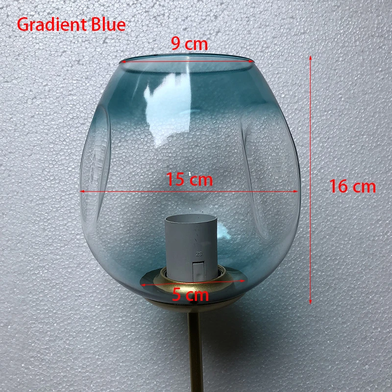 Magic bean glass lampshade accessories Modern and simple pendant lampshade DIY lampshade accessories