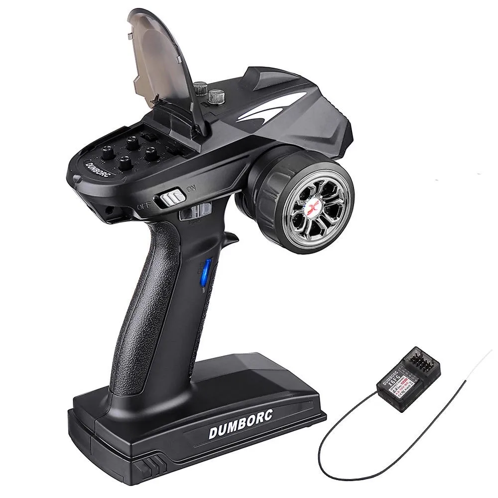 

Dumbo X6 RC Control 2.4G Remote Controller 6-Channel Car Drone Vehicle/Boat/Tank Gyro Hybrid Control Differential