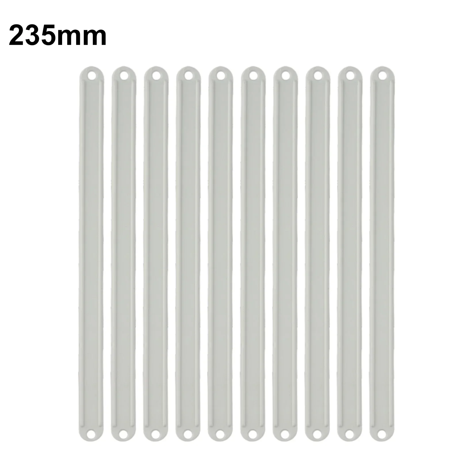 10pcs Drawer Rail Plastic Drawer Slides 180/235/298mm Drawer Runners Replacement White/Black/Brown