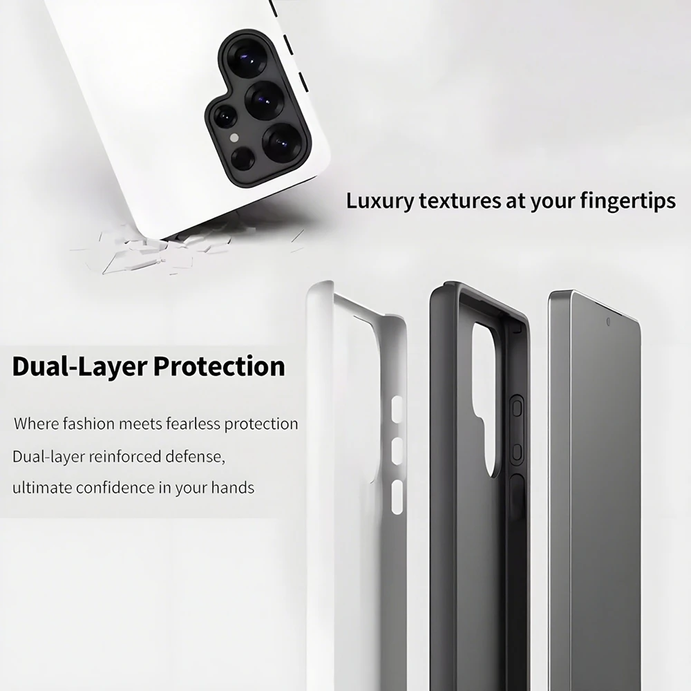 حافظة هاتف Zayne's Love and Deepspace Myth 2 في 1 غلاف لامع لهاتف سامسونج جالاكسي S25 S24 S23 S22 S21 Plus Ultra