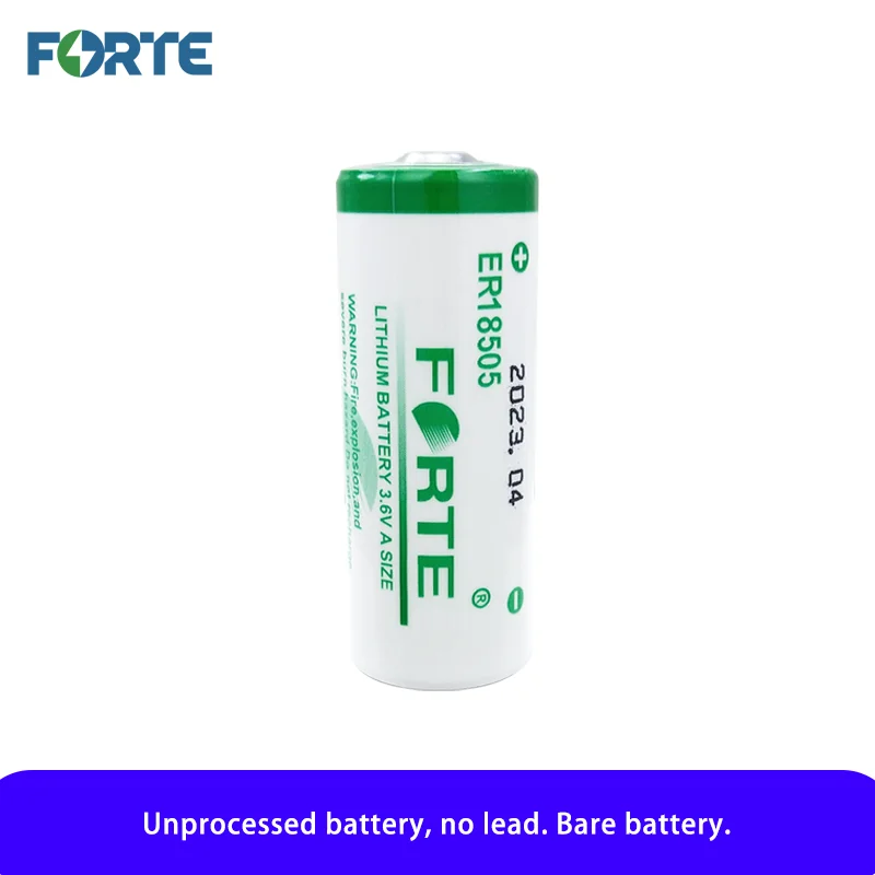 Forte ER18505 3.6V Disposable Lithium Battery Intelligent Water Meter Heating and Heat Meter Flow Meter Smoke Alarm