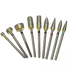 1 Piece Dental Fully sintered Diamond HP Polishing Bur 2.35mm Super Coarse for Metal Dental Lab Tools sintered Bur