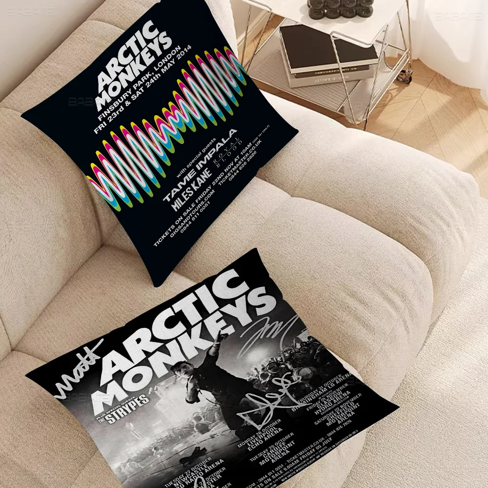 

Rock Band Arctic Monkeys Pillow Cover Sofa Cushion Cover Home Room Decoration Children Gift