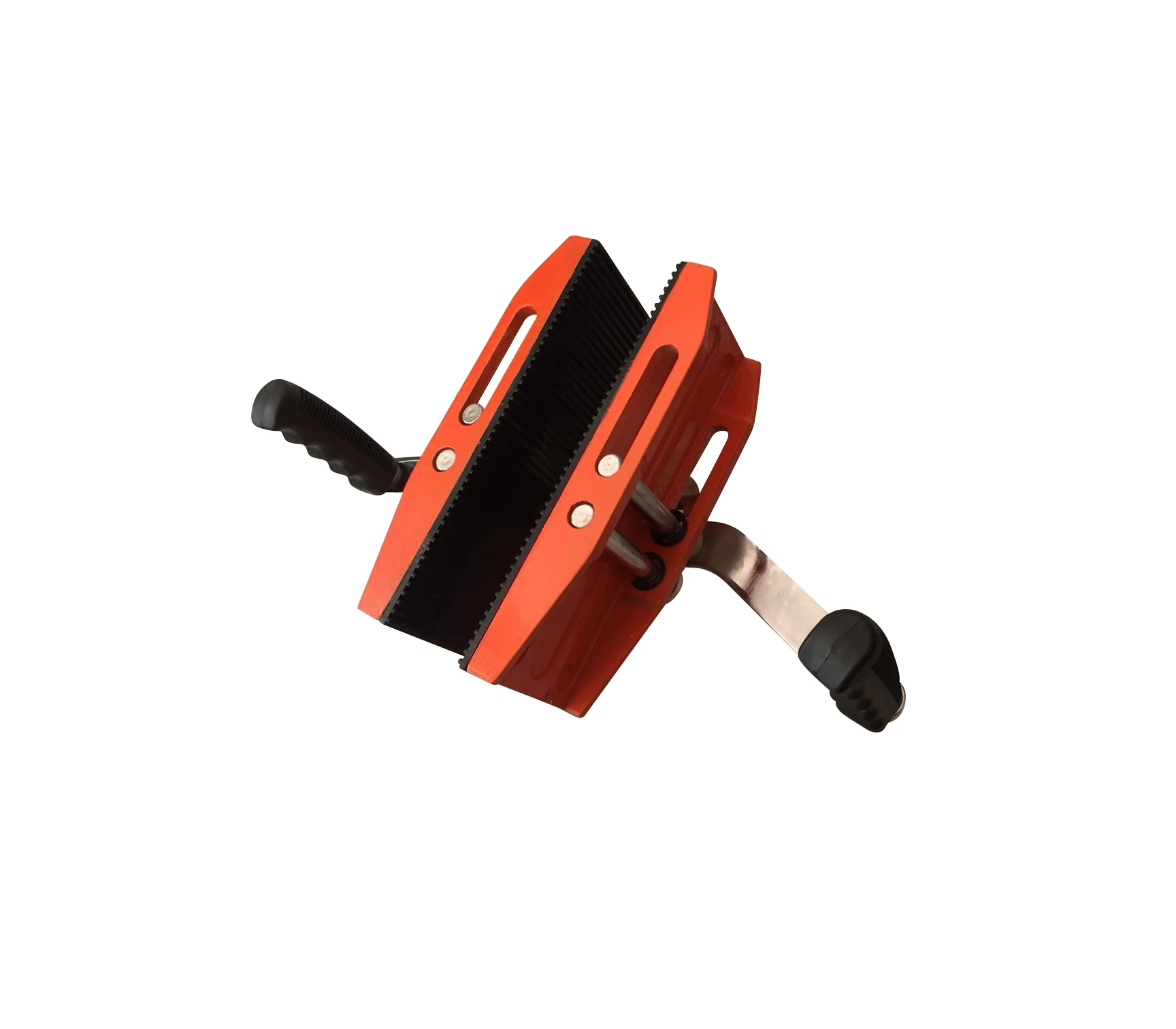 

Double hand carrying clamp