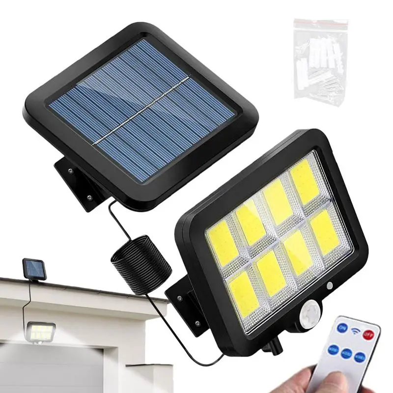 

Outdoor Solar Street Lights 300LM Waterproof Solar Garden Light 3 Modes Motion Sensor Outdoor Lights For Outside Garden Yard