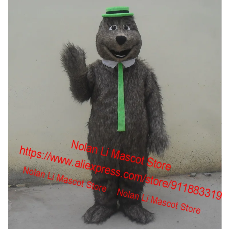 High Quality Grizzly Bear Mascot Costume Movie Props Display Cartoon Suit Role-Playing Neutral Game Carnival Pgift 449