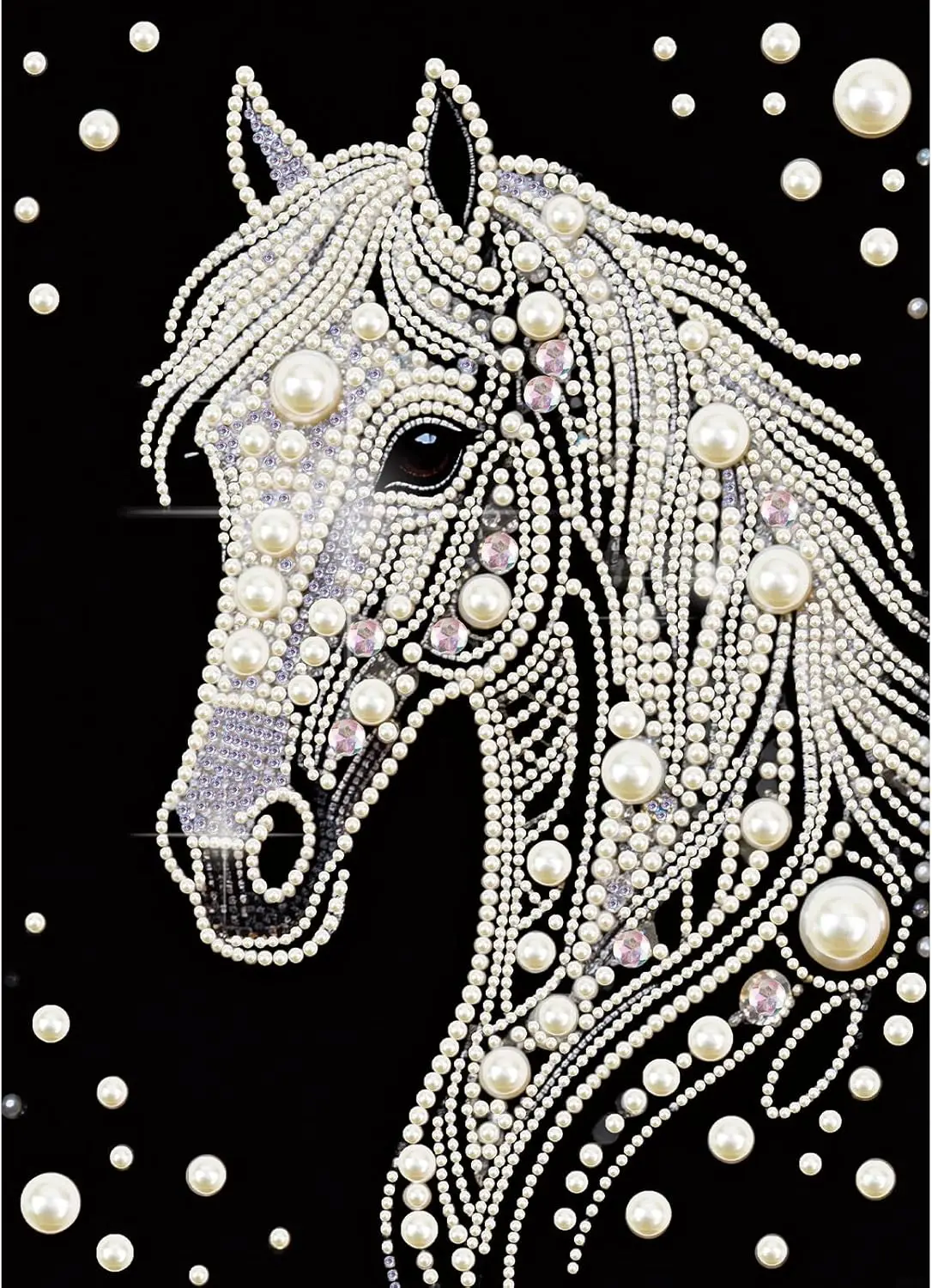 

Наборы для алмазной вышивки WSLWXSHM с жемчужными стразами для взрослых, 5D наборы для алмазной живописи необычной формы для начинающих, хрустальные стразы