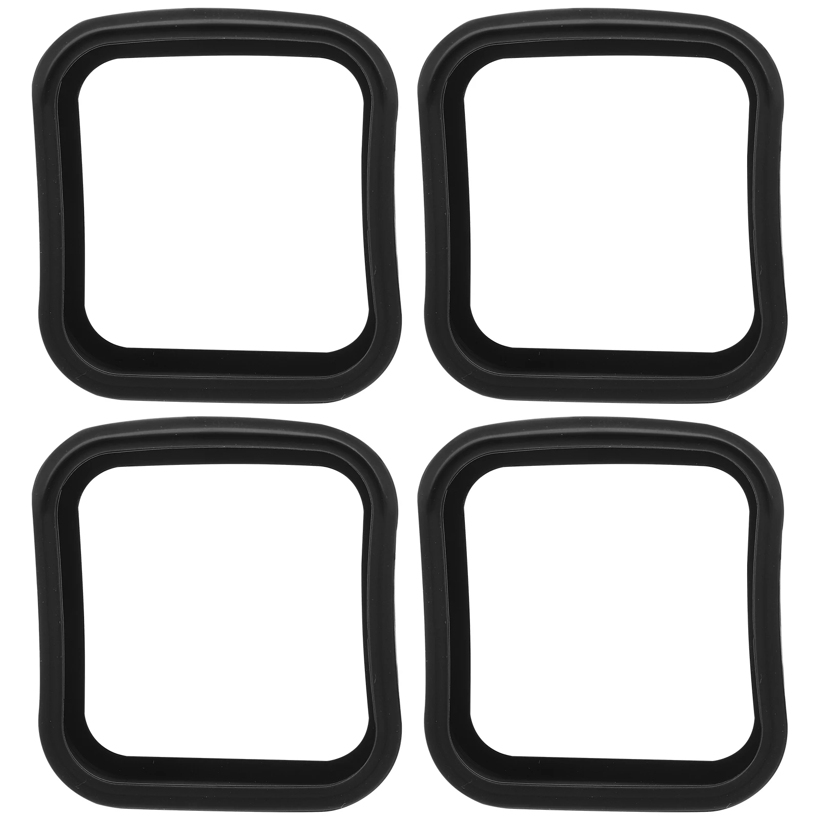 

4pcs Black Outdoor Camera Silicone Case Protective Cover for Blink 4 Waterproof Dustproof Scratch Resistant Security Camera