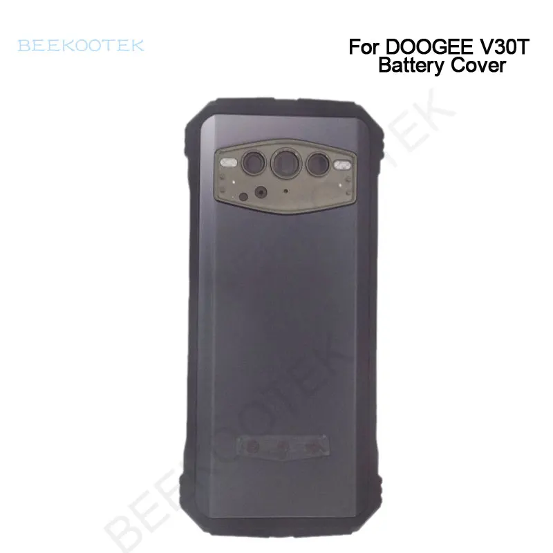 New Original DOOGEE V30T Battery Back Cover Shell With Receiver Fingerprint Power Volume Button Side FPC For DOOGEE V30T Phone