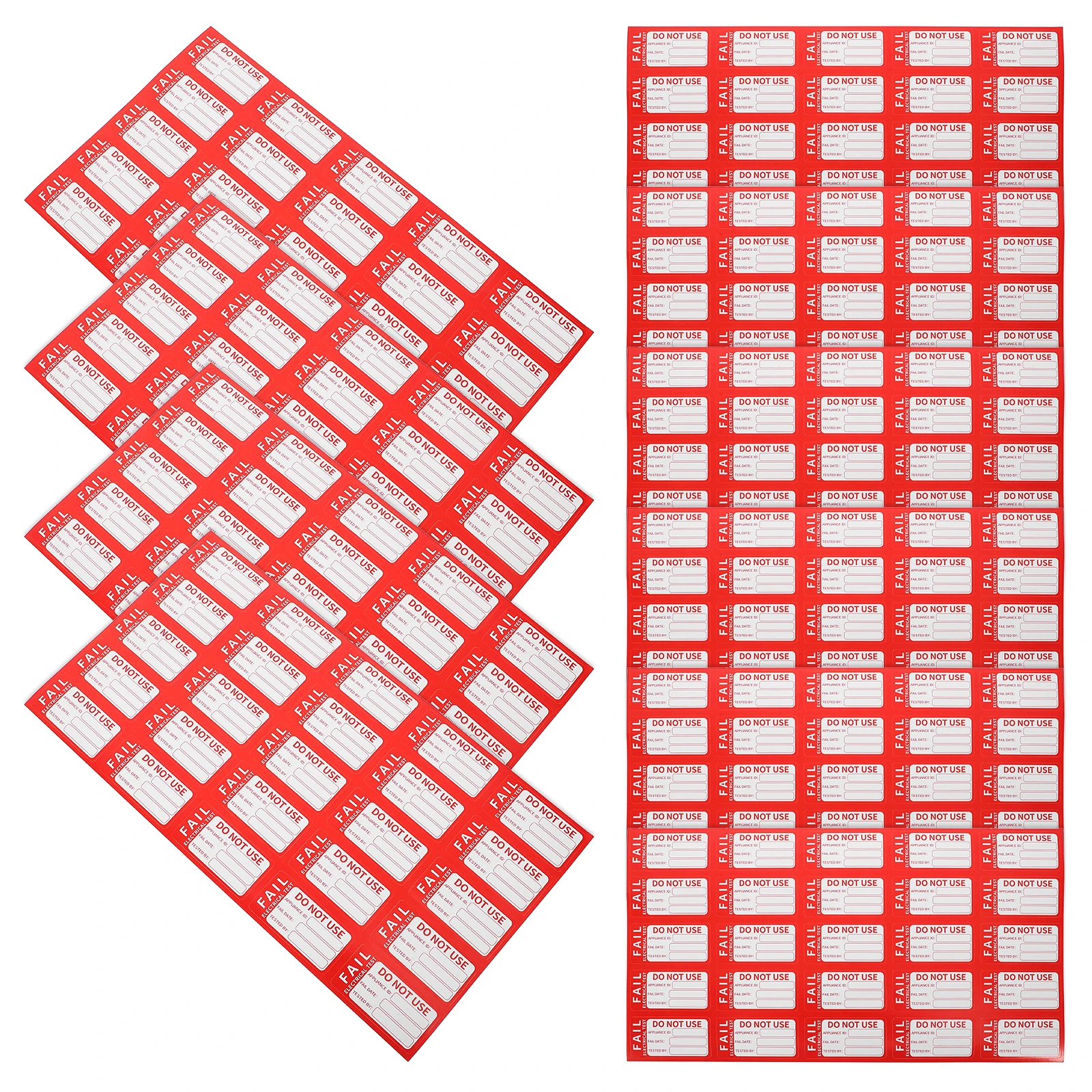 

10 Sheets Quality Inspection Labels Stickers Adhesive Warehouse Tested Clear Status Label Passed Tags For Products