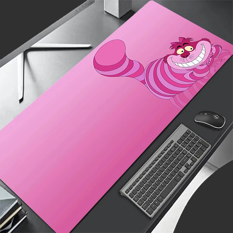 Cheshire Cat Alice In Wonderland Mouse Pad Extra Large Laptop Keyboard Cushion Girl Style Decoracion Desk Mat Birthday Gift