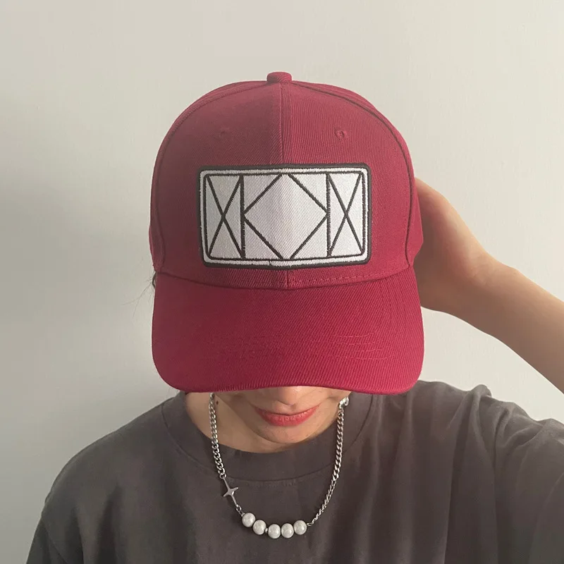 Unisex Anime Hunter x Hunter Boné de beisebol, Killua Zoldyck Cosplay, Chapéu bordado ajustável, Snapback Caps, Acessórios Hip Hop