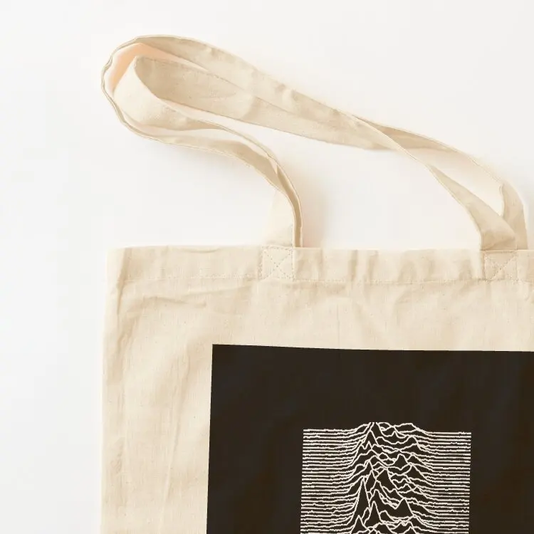 حقيبة يد Unknown Pleasures Tote حقائب يد للمتسوقين للنساء حقيبة قماش حقيبة تسوق