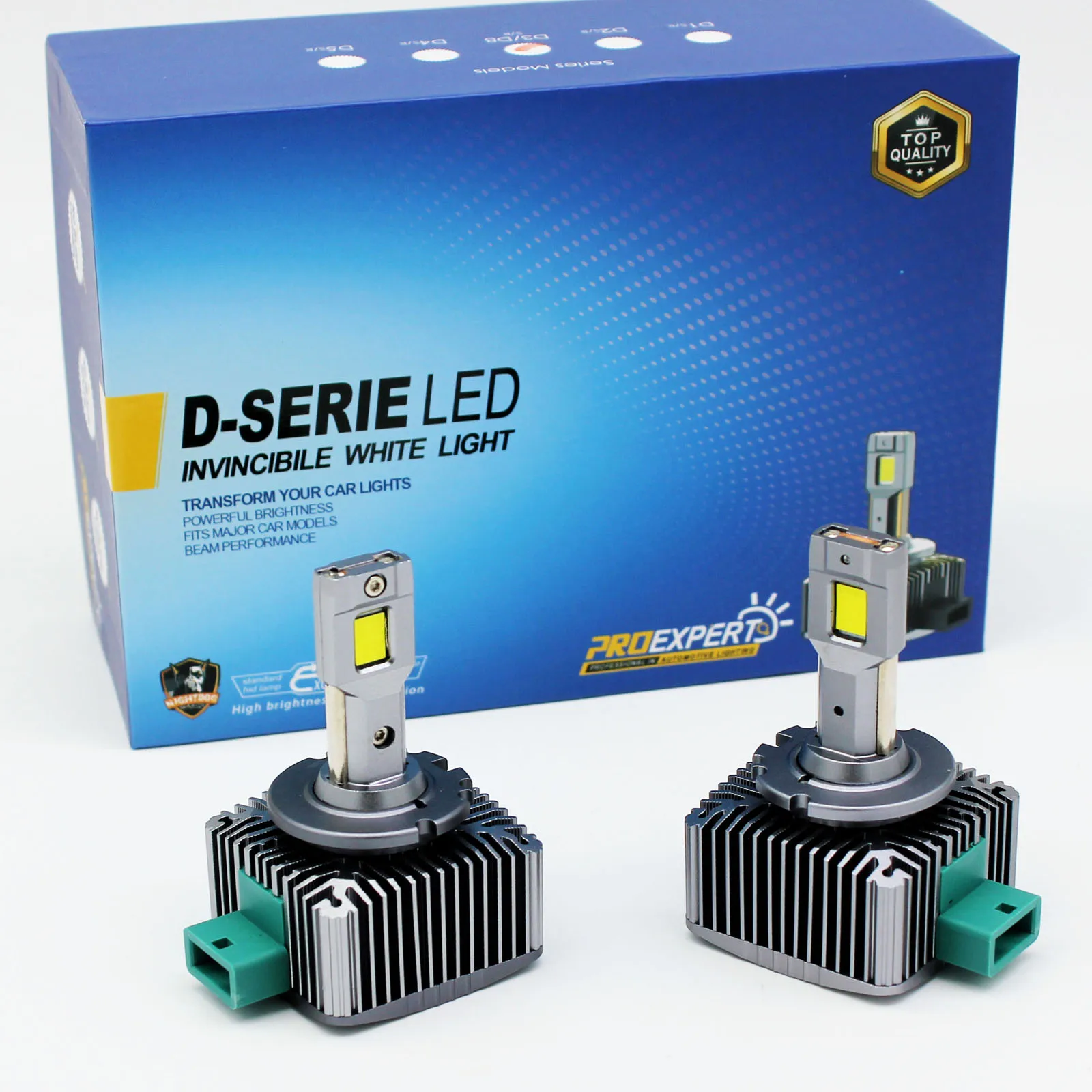 2x D1S D3S LED Headlight Bulb D1R D3R D8S D8R D5S D8R High Low Beam 160W 16000LM  HID Xenon Conversion Kit