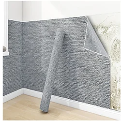 5M Indoor Insulation And Cold Proof Wall Sticker PVC Self-Adhesive Wallpaper Thickened Inner Wall Insulation Wall Panel Sticker