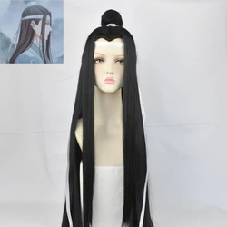 Anime Mo Dao Zu Shi Lan Wangji Wig The Untamed Lan Zhan Cosplay Wig The Grandmaster of Demonic Cultivation Cosplay Hanfu Props