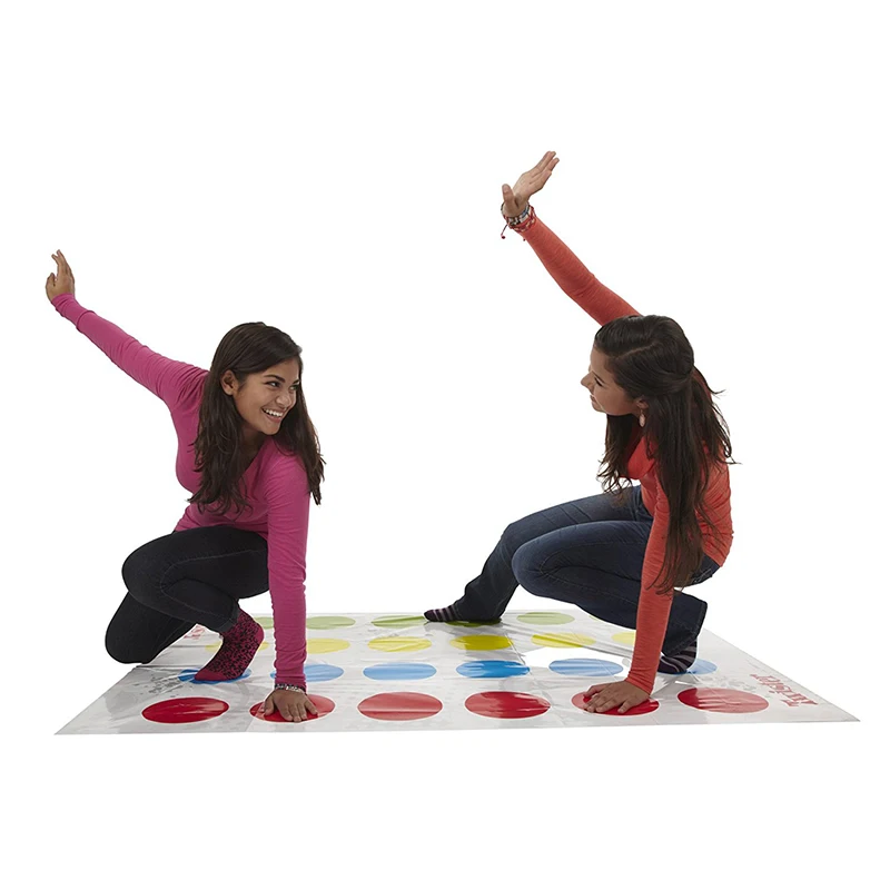 HOT New Type Of Parent-child Interactive Game Body Tap Funny Twister The Classic Game With 2 More Moves Family Party Games