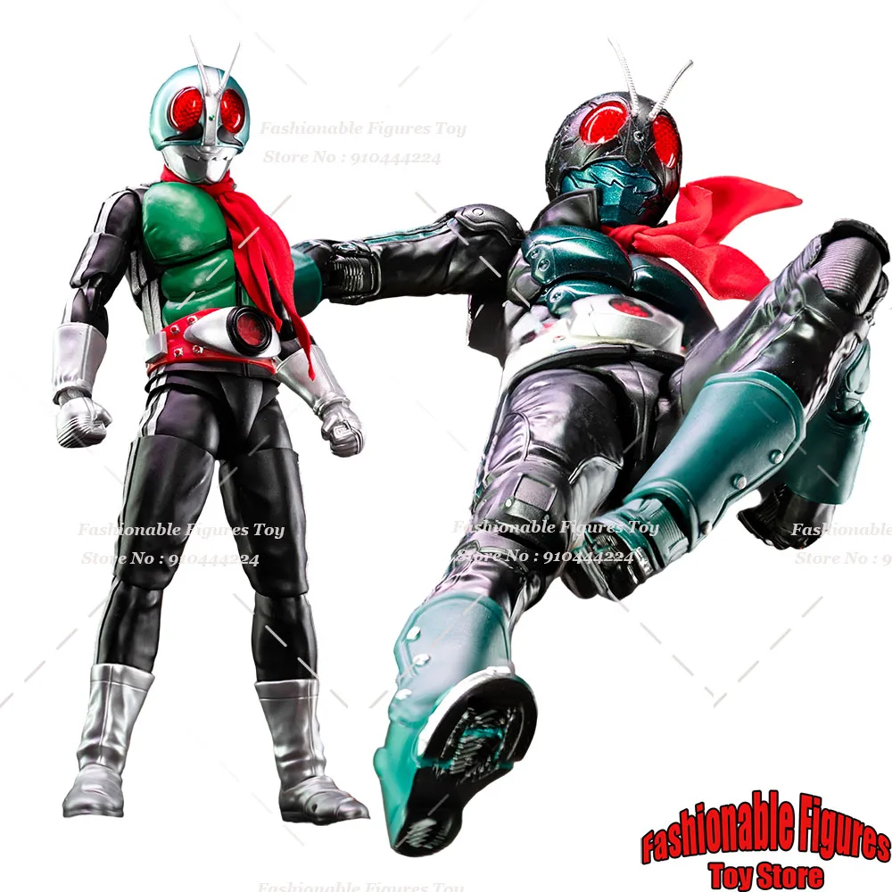 

SHF 1/12 Men Soldier Cloak Kamen Rider Ichigo Hongo Takeshi Red Battle Scarf Anime Superhero Clothes Fit 6" Action Figure Body