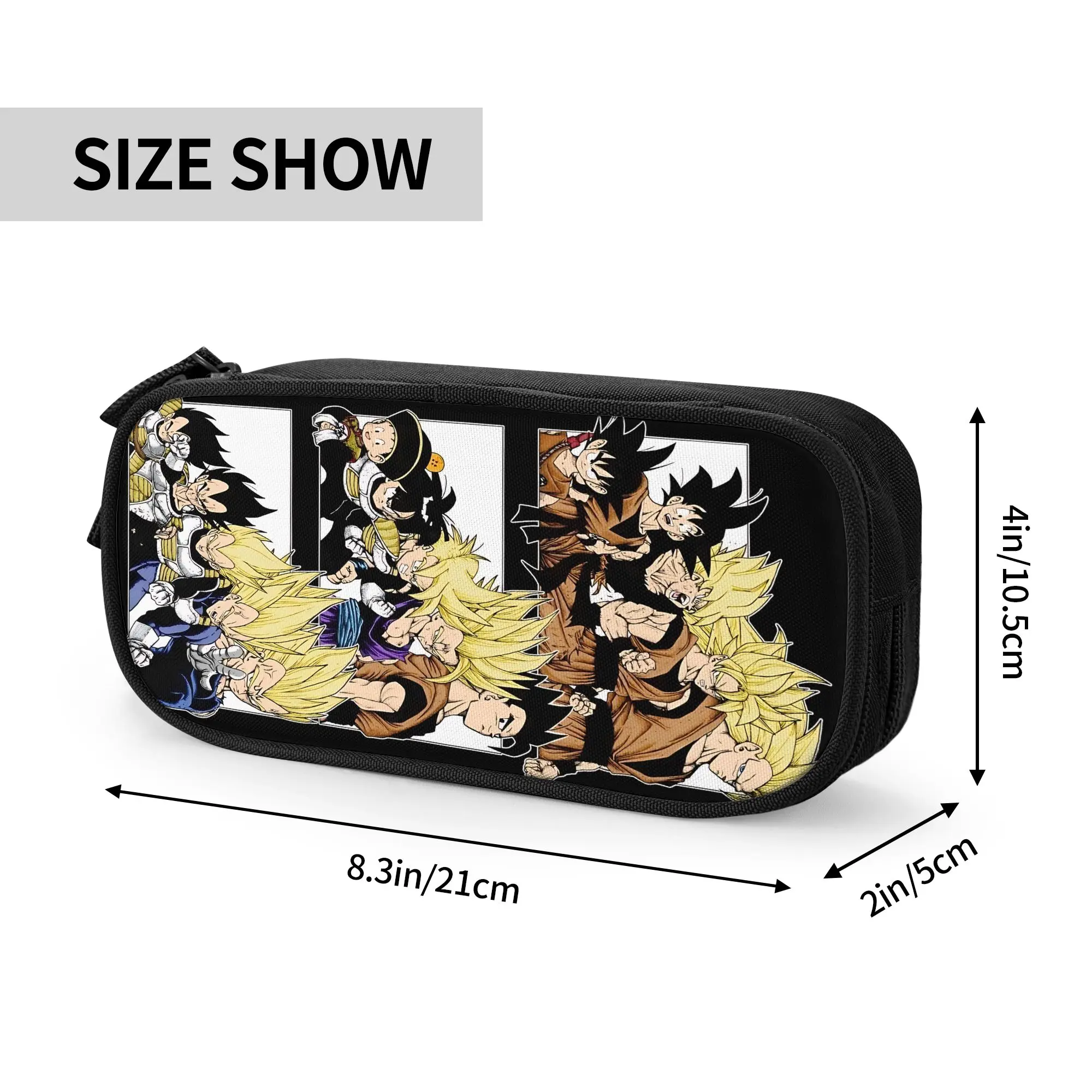 Custom Dragon Ball Z Large Capacity Bags for Child  Handheld Study Bag for Boys Gilrs Kids
