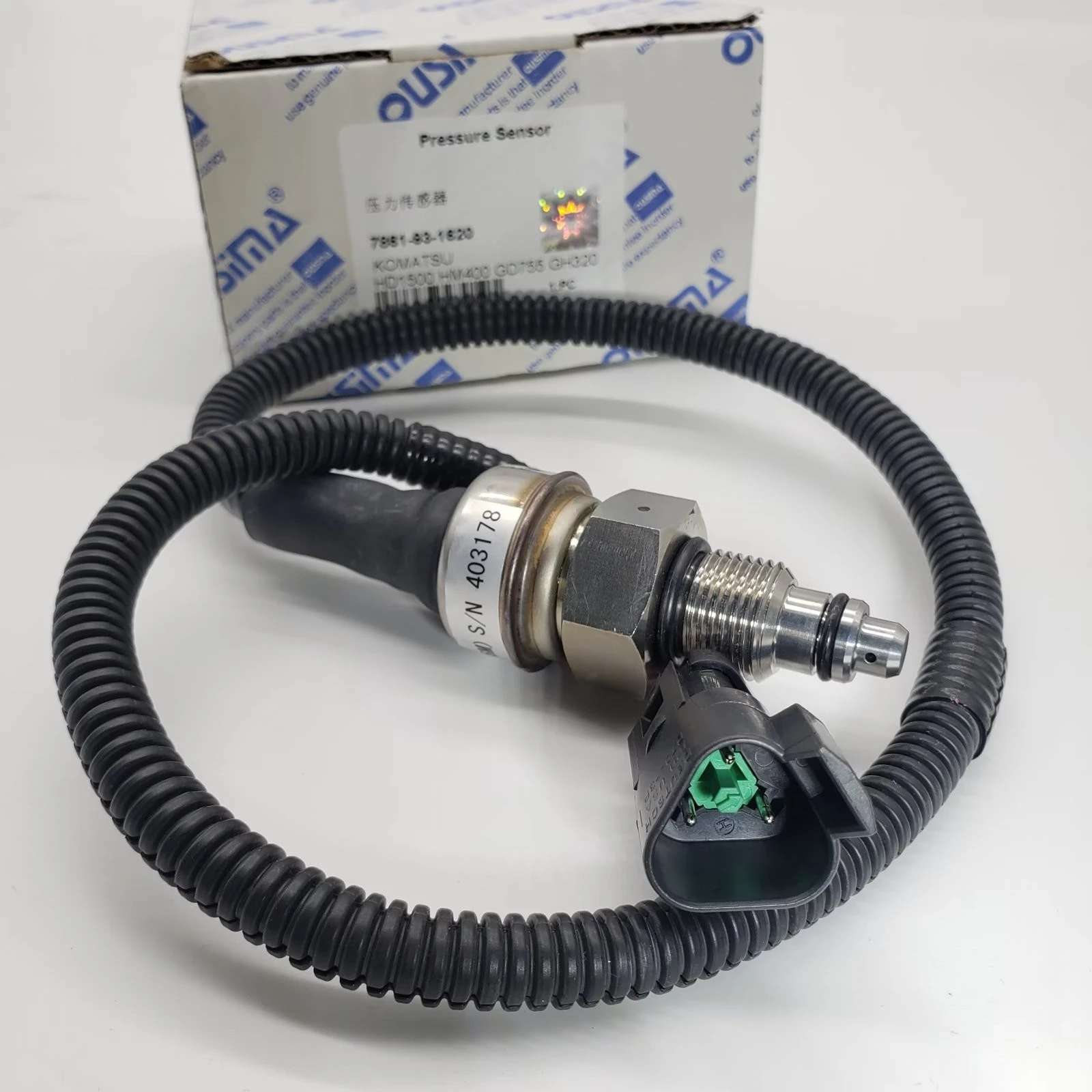 Kawasaki HD325 HD405 HD465 HD605 Sensor de cargador 7861-93-1620 Pieza de equipo pesado compatible con varios modelos