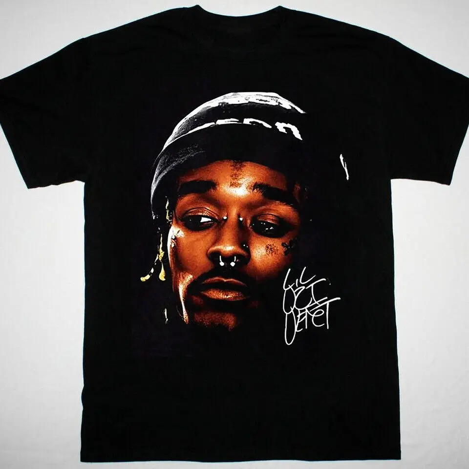 Lil Uzi Vert Rapper signature Black T-shirt short sleeve S to 5Xl P1548