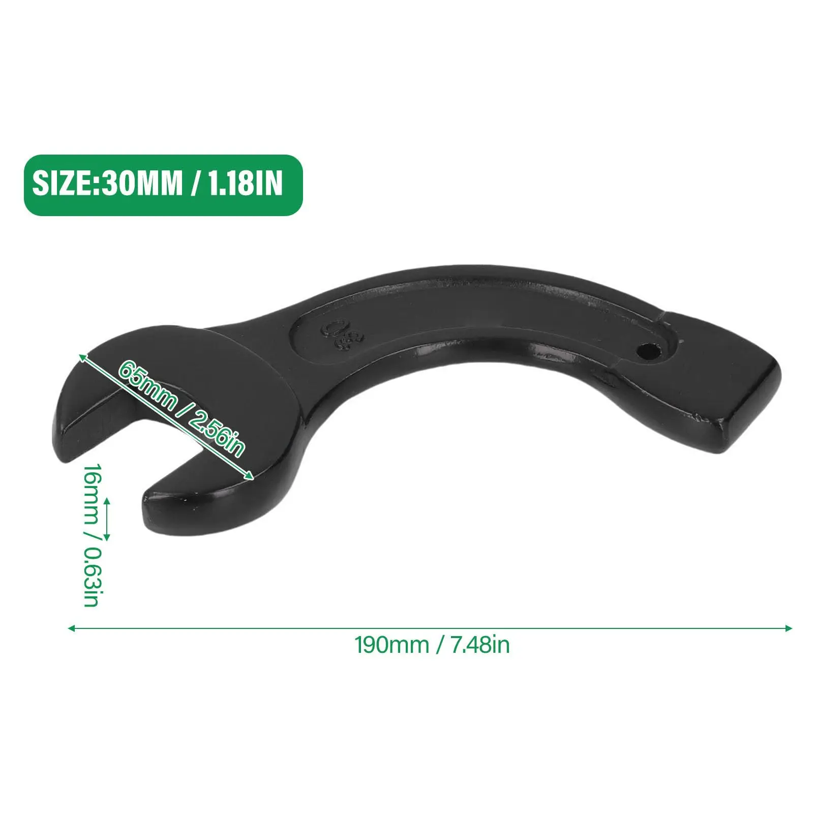 Forged Steel Wrench Bent Handle Tapping Wrench For Tough Working Environments 45 Steel Construction Ergonomic Grip Design