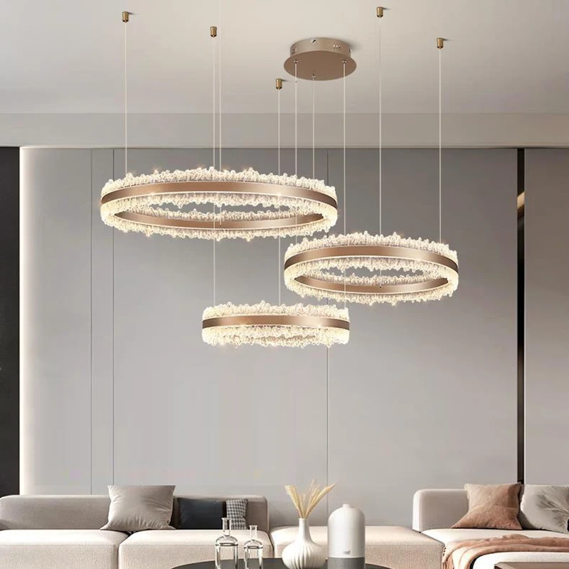 

Современные светодиодные светильники для дома, подвесные лампы для гостиной, люстры для столовой, подвесные светильники для внутреннего освещения.