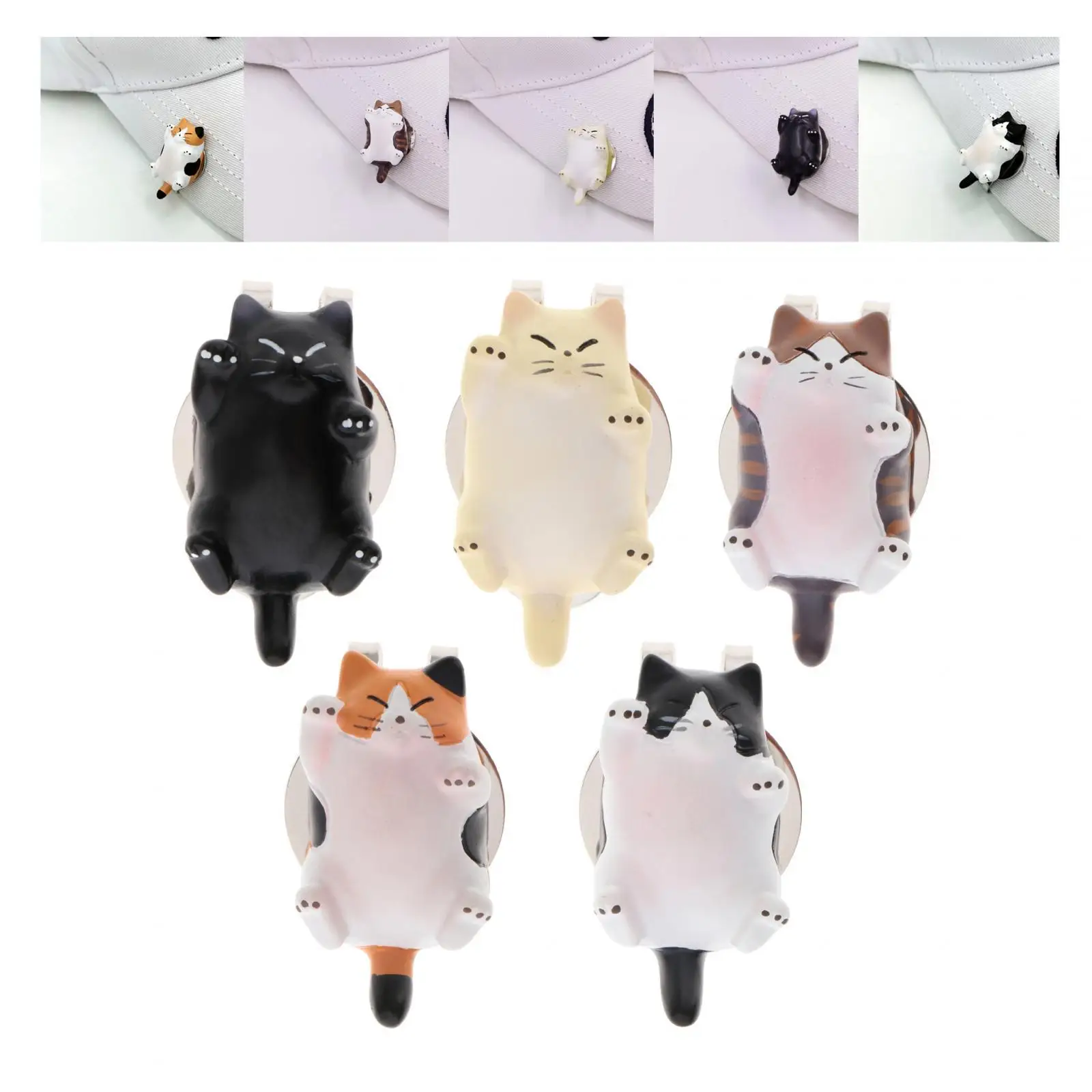 هدية كرة الجولف للرجال والنساء، قبعة الجولف، مشبك كرتوني للمبتدئين في الجولف