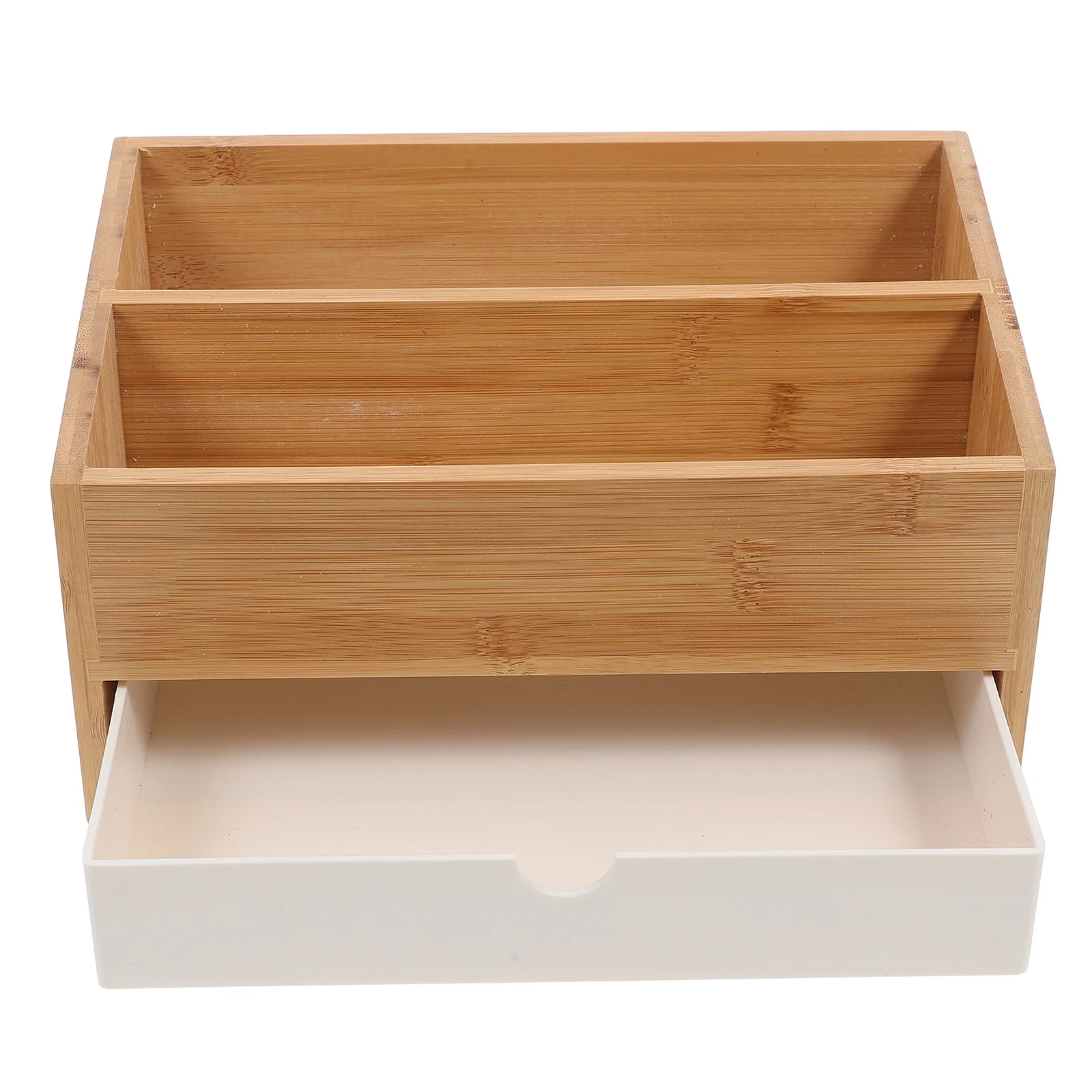 

Bamboo Desk Organizer Desktop Storage Drawer Box For Office Home School Cosmetics Small Drawer Organizer Stationery Sundries