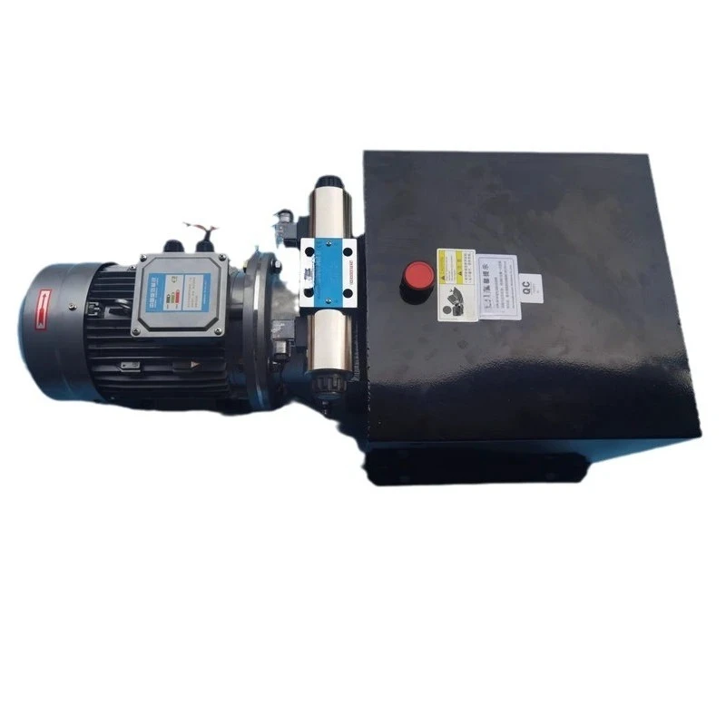 380V7.5kw horizontal two-way power unit hydraulic oil machinery