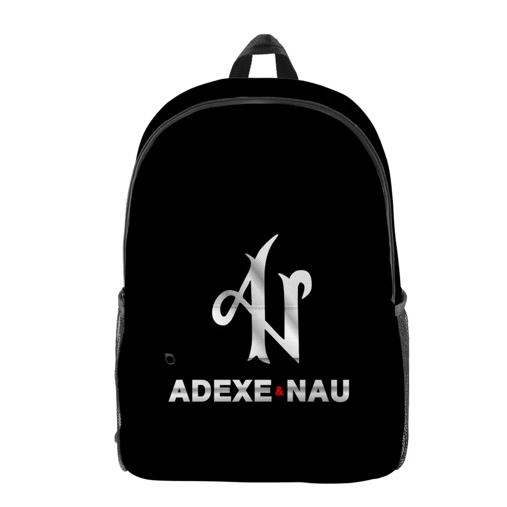 Mochila divertida Popular Harajuku Adexe & Nau para alumnos, mochilas para Notebook con estampado 3D Oxford, mochilas de viaje impermeables para niños y niñas