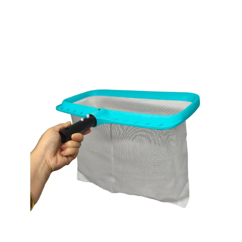 Espumadera para piscinas, red para espumadera, rastrillo de limpieza de basura, malla de hojas, bolsa profunda, SPA, estanque, hojas, red de limpieza, accesorios para piscina