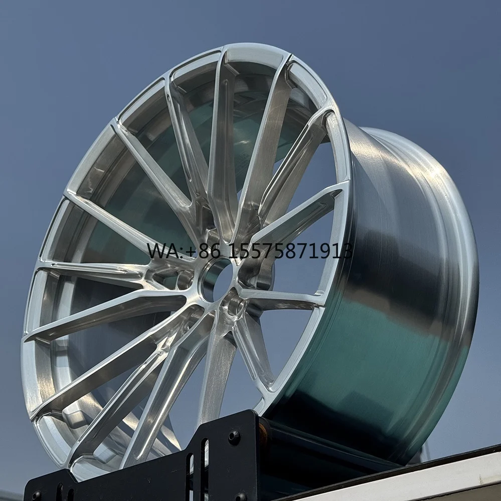 

High Quality Forged Passenger Car Wheels 19 20 21 22 23 24 Inch 5x112 5x120 Custom Brushed 6061-T6 Alloy Car Wheels