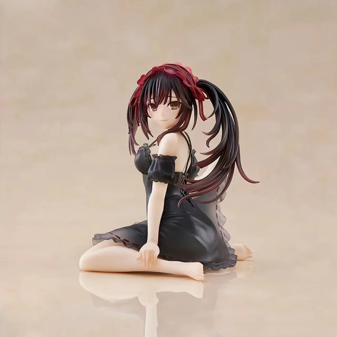 

Kurumi‌ Figure Anime Twin-Tailed Girl PVC Model Detailed Replica‌ Action Figures Collect Decor Desktop Toys for Gifts Kids