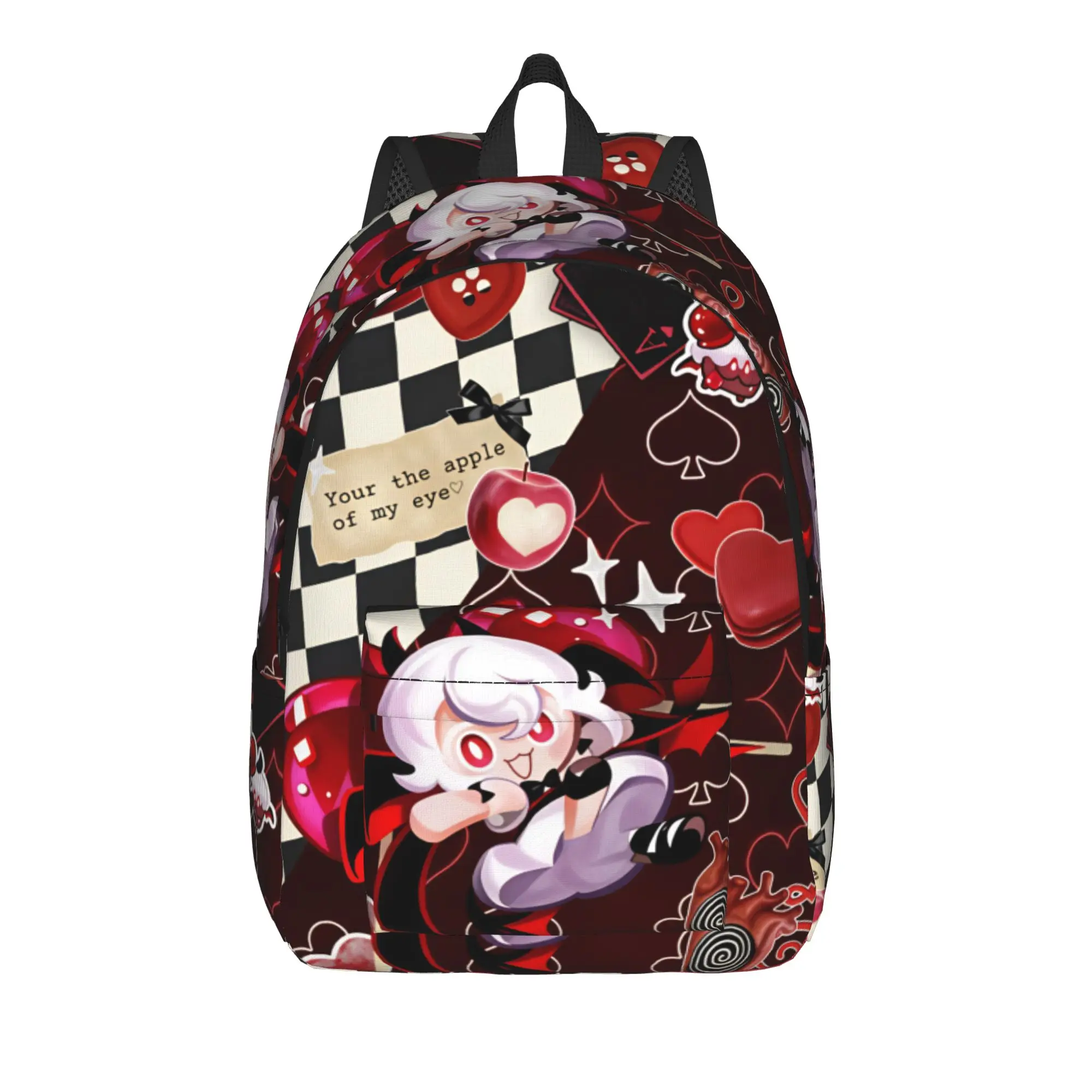 Shadow Milk  (19) Backpack Cookie Run Kingdom Student Polyester Outdoor Style Backpacks Breathable Kawaii School Bags Rucksack