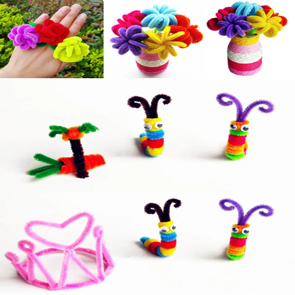 

400 Pcs Twist Bar Bendable Sticks for Building DIY Craft Materials Folding