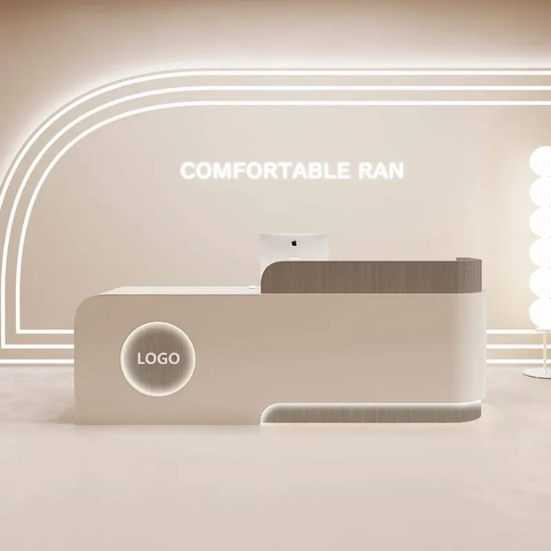 

Modern Shop Beauty Bar Luxury Executive Reception Desks Company Bureau Lounge Furniture Design Hotel Reception Desks Display