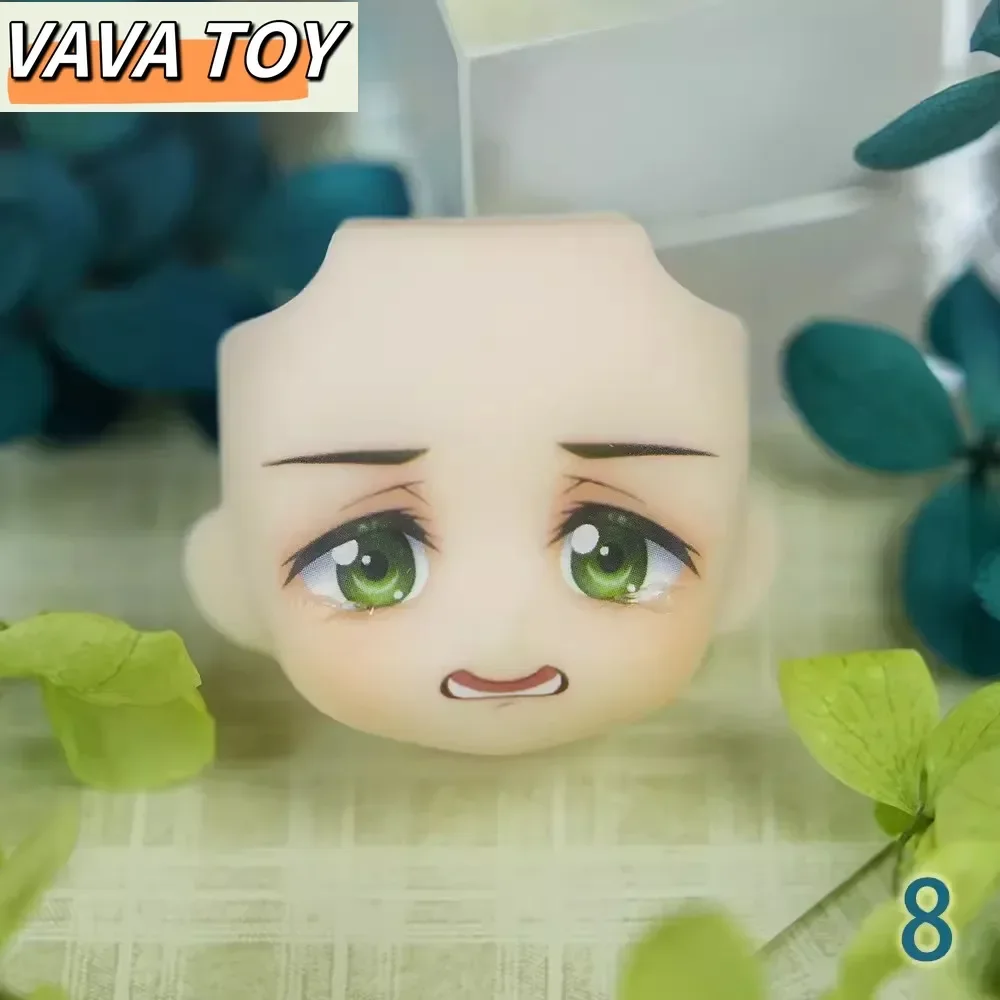 ❤ Vend Natura Natura Natura Natura Sean Frances Tachibana Makoto Ob11 Gezicht 1/12 BJD Handgemaakte Water Sticker Faceplates Cosplay Speelgoed Accessoires