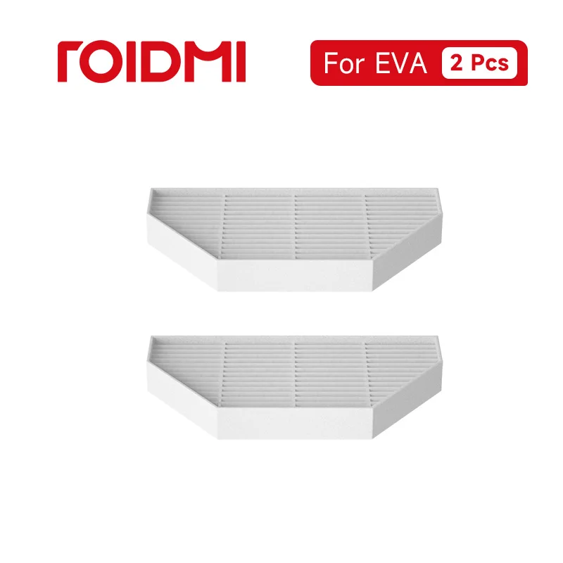 Accessories for ROIDMI EVA Vacuum Cleaner, Dust Bag, Main Brush, Side Brush, HEPA Filter Element, Mop.