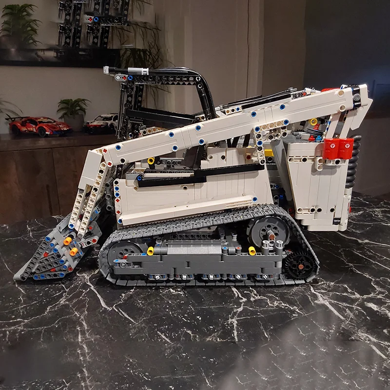 City Engineering Series Building Blocks MOC 2592 PCS Skid Steer Loader Modello Tecnologia di mattoni Set di assemblaggio fai-da-te Regalo di compleanno per bambini