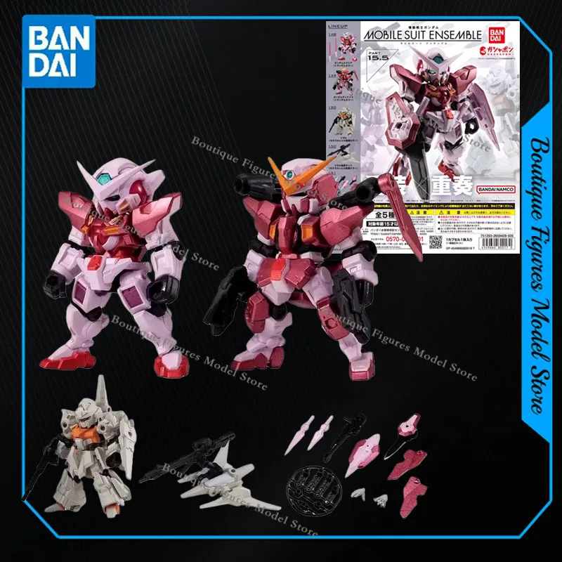

Bandai натуральная GASHAPON MSE МОБИЛЬНЫЙ костюм ENSEMBLE 15,5 EXIA GUNDAM фигурки аниме игрушки детский подарок в сборе модель украшения