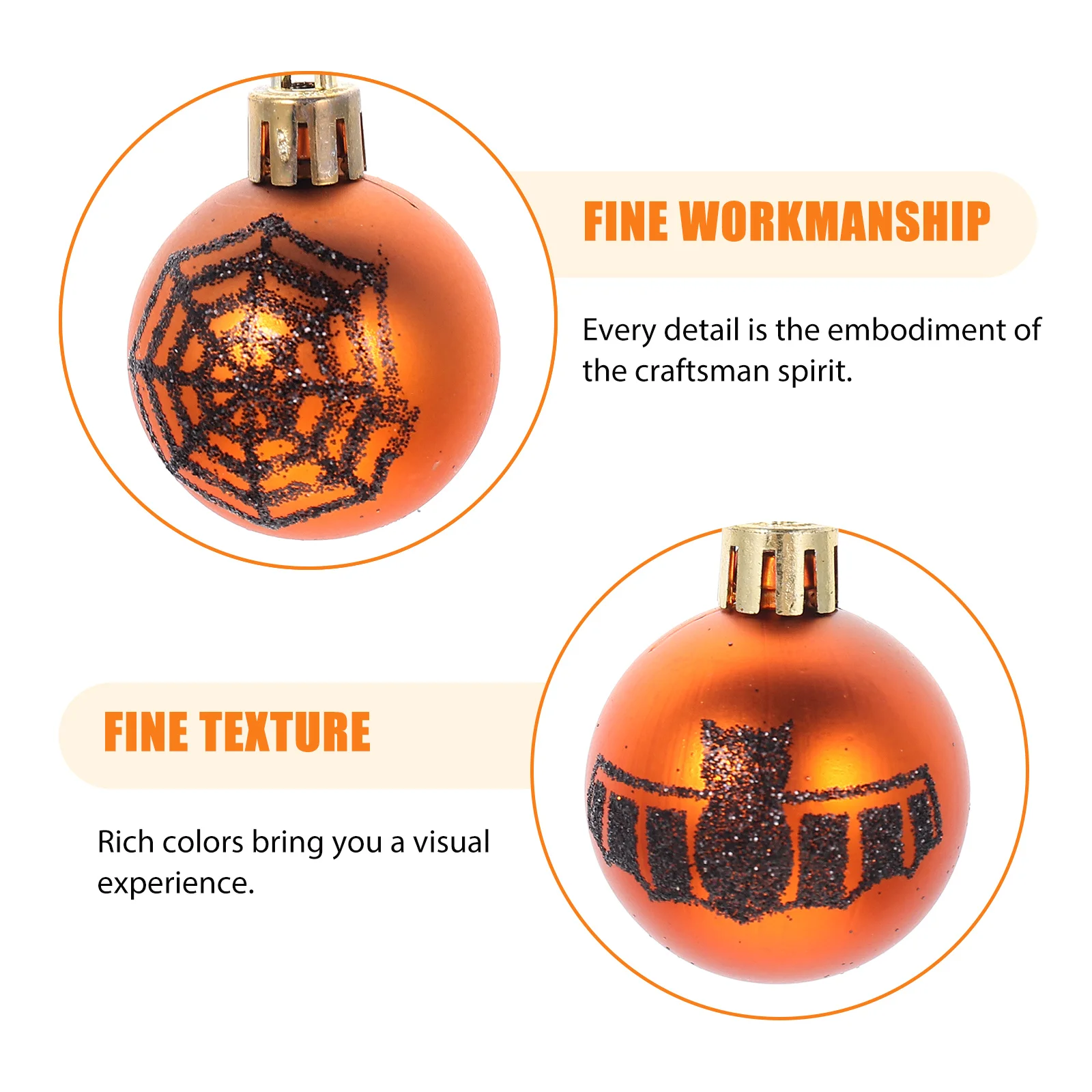 12 stuks Halloween hangende bal decor ornamenten feestartikelen decoratie versieren ballen