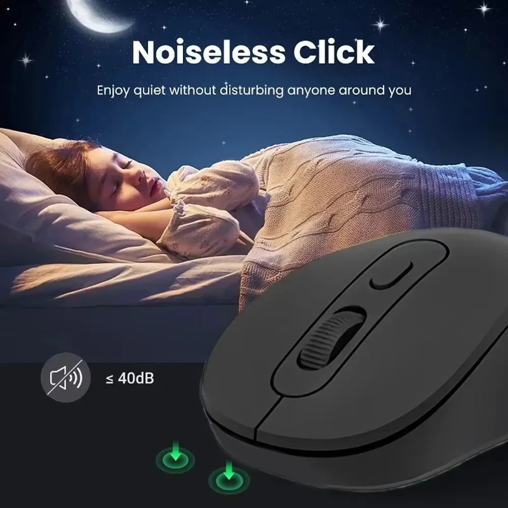 2.4 グラムワイヤレスマウスゲーミングマウスオフィスサイレントマウス 1600DPI 光学式マウスマウス人間工学に基づいたマウス PC ラップトップ MacBook Pro