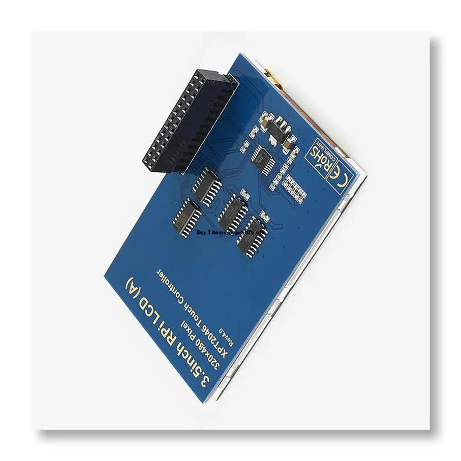 ✤-raspberry-pi-4bボード用、35インチ、480x320解像度のtft液晶ディスプレイ。タッチパネル内蔵、spiインターフェース、低消費電力。