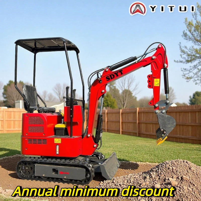 Mini escavatore cingolato da 1,5 tonnellate personalizzato con motore Kubota Ce Epa Euro 5 a prezzo speciale di fabbrica in Cina