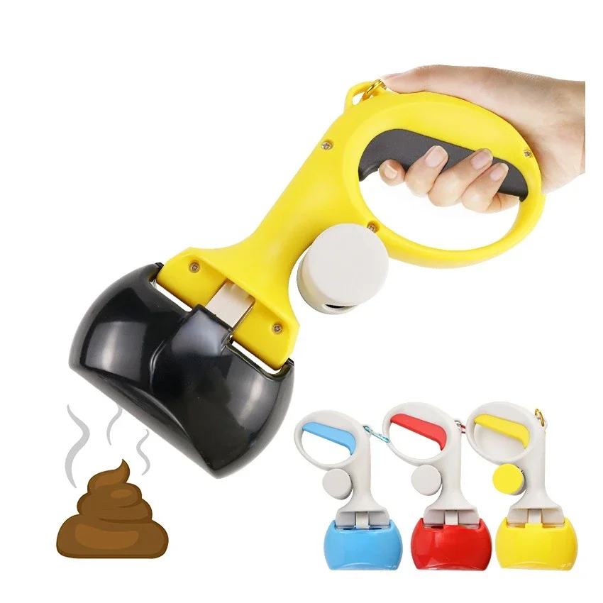 

Best Portable Dog Poop Scooper With Bag Pet dog Poop Scooper With Poop Bag Dispenser