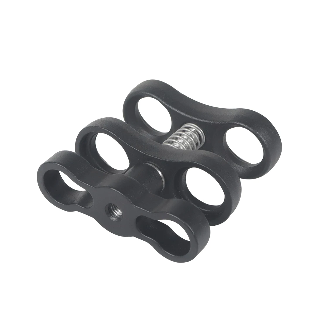 Metall Schmetterling Klemme Unterwasser Tauchen für GoPro 1-zoll Kugelkopf 2 Löcher Clip Halterung Licht Arm Fix Stativ Halterung Adapter – Detail 1