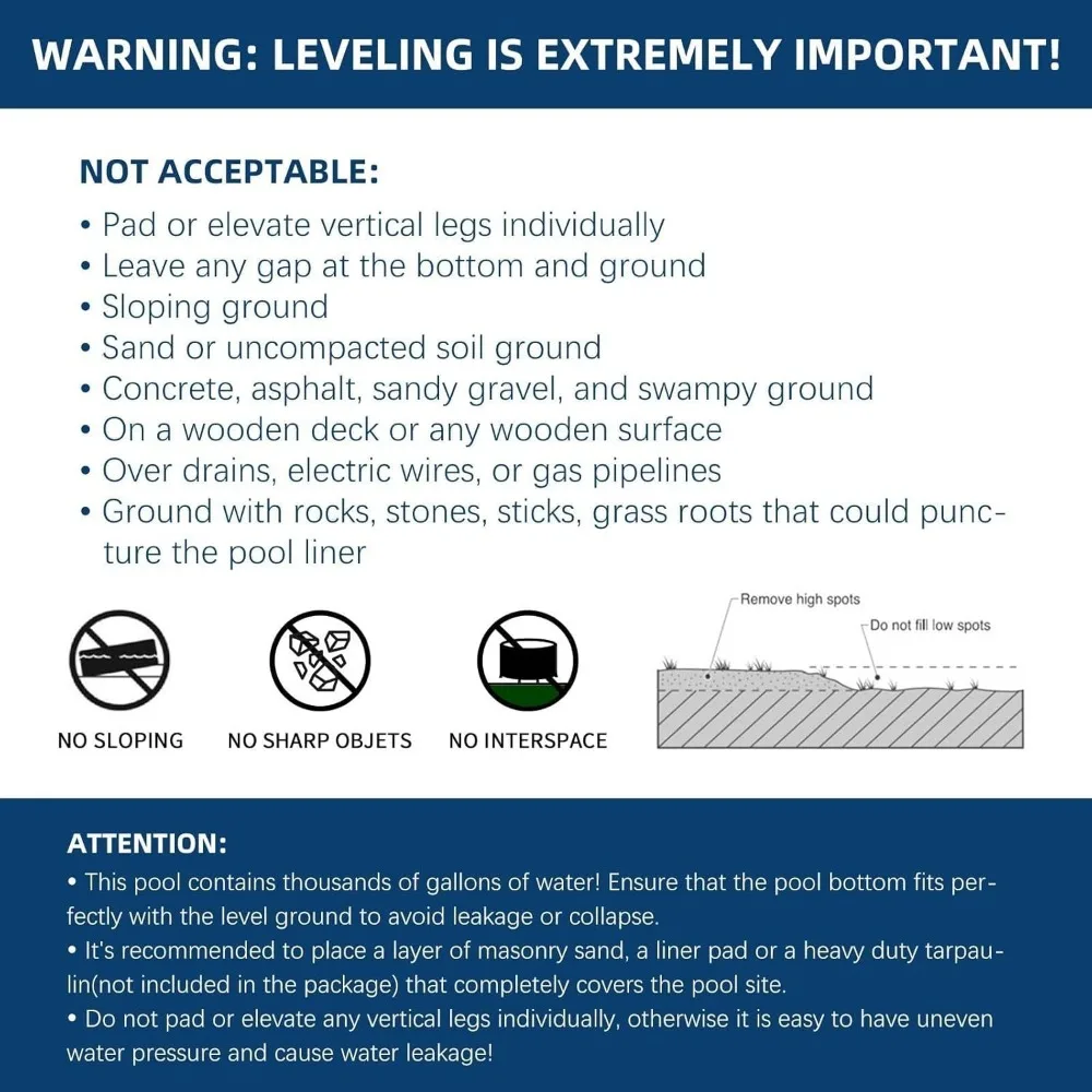 18フィート x 52インチ ラウンドメタルフレームプール、地上屋外スイミングプールセット、1545 GPHフィルターポンプ付き、プールカバー、はしご、
